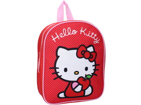 Červený detský ruksak Hello Kitty