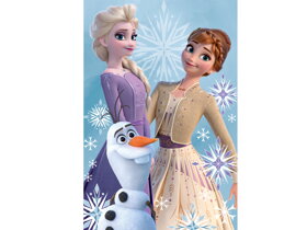 Detská deka Ľadové kráľovstvo Anna, Elsa a Olaf