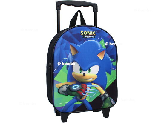 Detský 3D kufrík Ježko Sonic