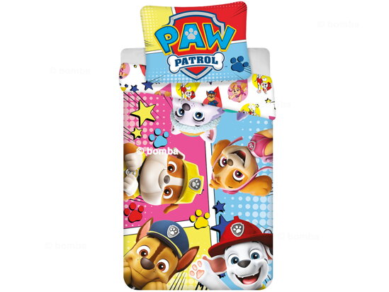 Posteľné obliečky pre deti Paw Patrol Comic